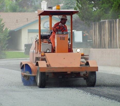 street repairs underway as part of the city's capital improvement program