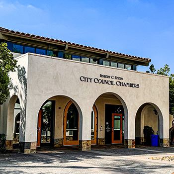 Poway City Council Chambers building