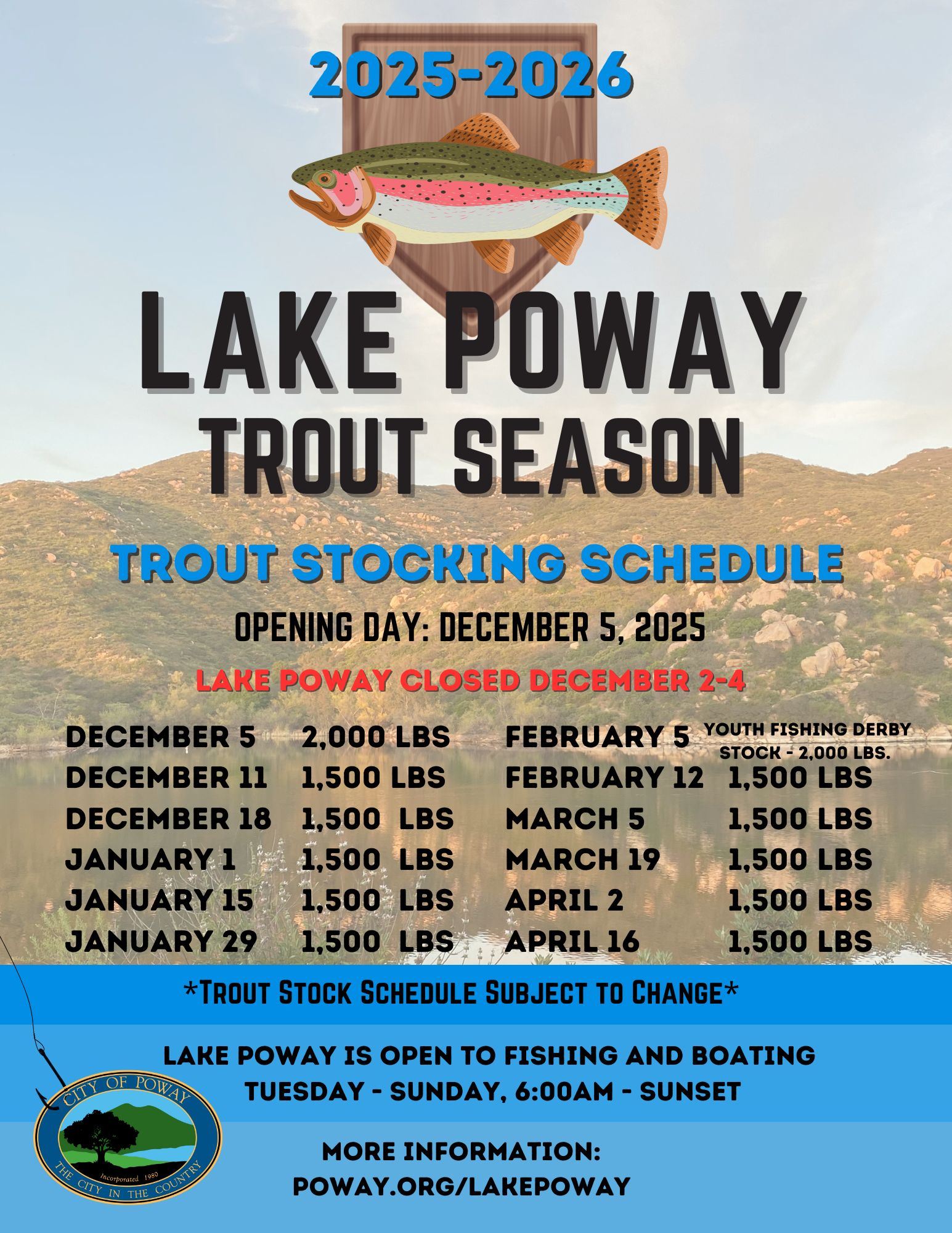 25-26 Trout Season Flyer