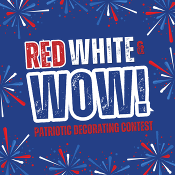 red, white and wow! decorating contest