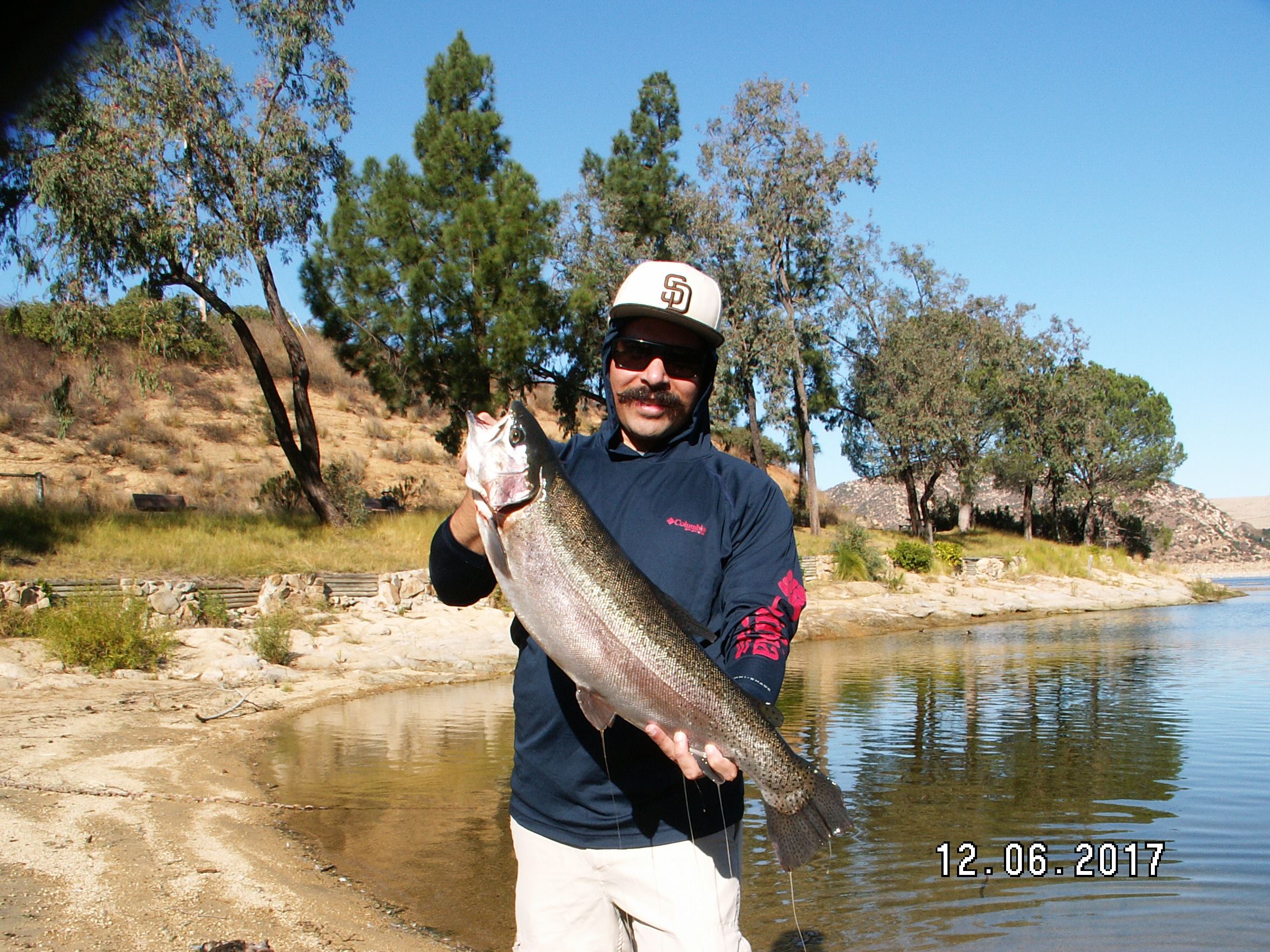 Ali S. of PQ 10 lb. Trout, Hidden Bay, Jujigs, 6 Dec 17