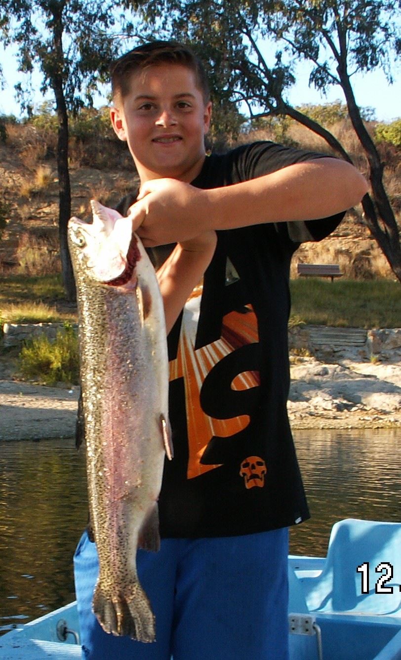 Brison Craft 28 Dec 17 Poway 7lb White jig 12yo fishing pier