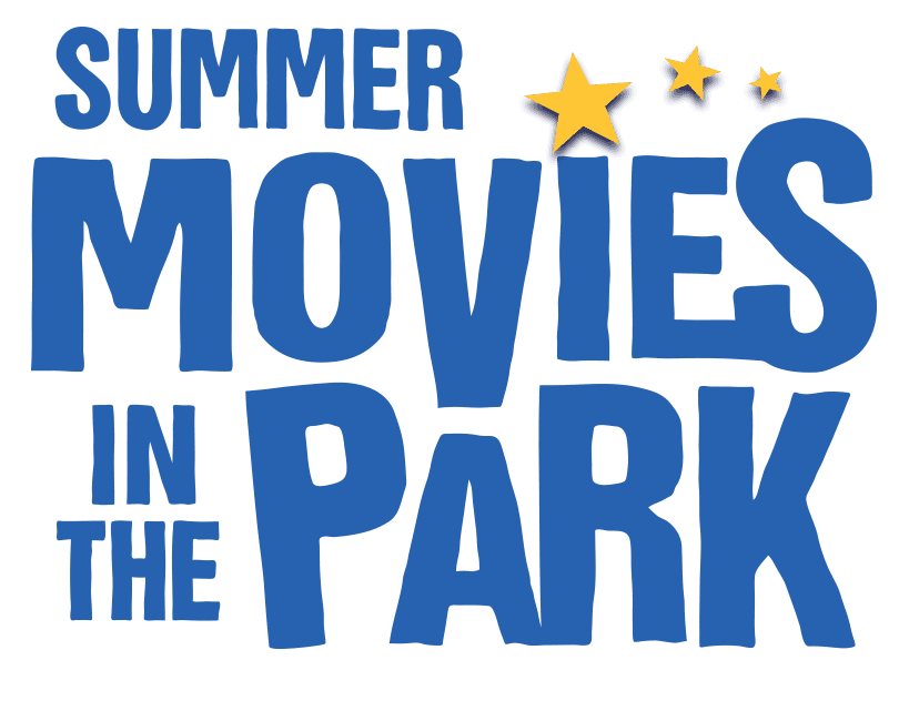 Summer Movies in the Park Series Logo Blue