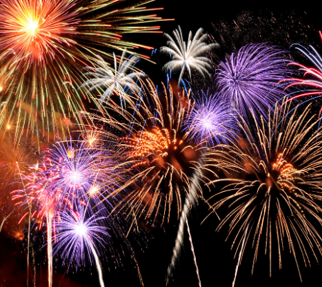fireworks for news story