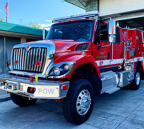 Poway Fire brush engine
