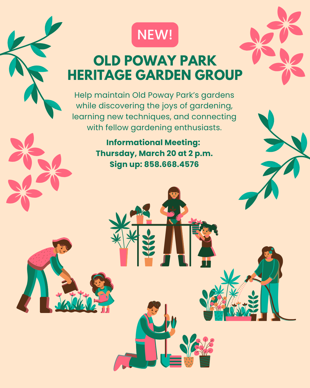 heritage garden group informational meeting