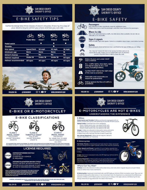 Sheriff e-bike flyer